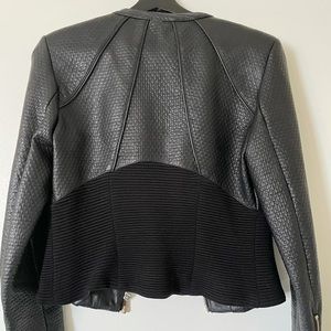 Bebe faux leather jacket